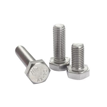 奥峰 DIN933全牙外六角螺栓，M14-2.0X70，不锈钢304，强度A2-70